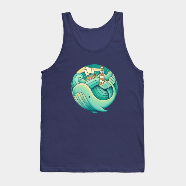 Into the Ocean Tank Top by enkeldika2